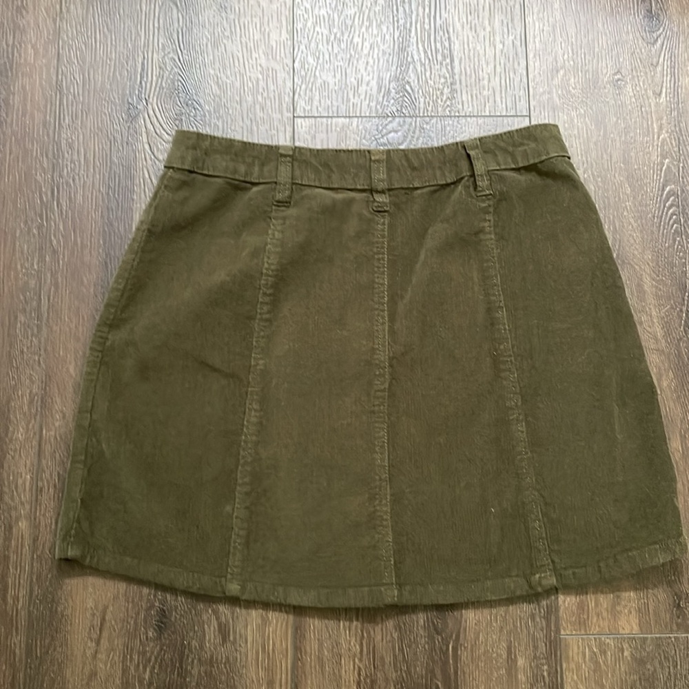 RE Generation Corduroy Mini Skirt Size 11/30 - Picture 2 of 6